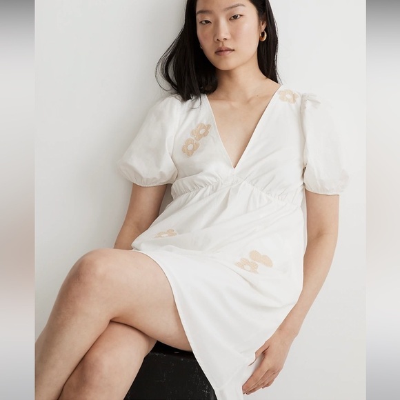 Madewell Annamarie Mini Dress - Picture 1 of 10